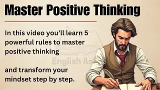 How to Think Positively in Any Situation 🔥 | 5 Rules for Positive Thinking | Improve Your English ✅