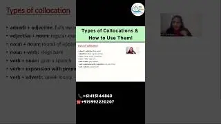 Types of Collocations for PTE | Score 79+ Vocabulary Trick 🔥