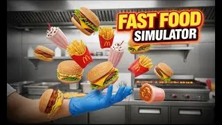 Fast Food Simulator 🍟 | Cook, Serve & Build Your Own Restaurant!
