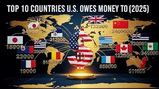 Top 10 Countries the U.S. Owes Money To in 2025 | U.S. Debt Explained