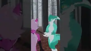 Furry gets knocked out in the woods
