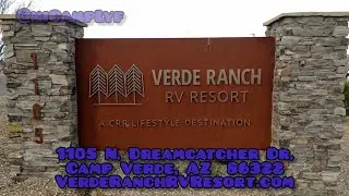 Verde Ranch RV Resort New Glamping Options, Camp Verde AZ: Campground Tour
