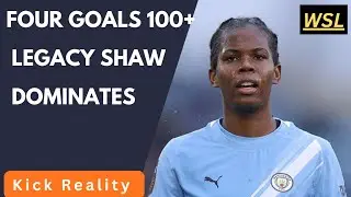 Khadija Shaw’s 4-Goal Masterclass | Man City Crush Aston Villa 6–1 | WSL History Made