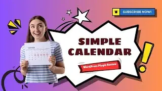 Simple Calendar Plugin