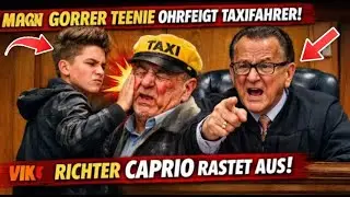 Arrogenter Milliardärssohn schlägt Einwanderer-Taxifahrer – Richter Caprio reagiert gnadenlos