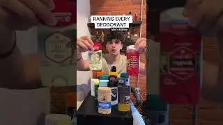 РЕЙТИНГ КАЖДОГО ДЕЗОДОРАНТА 😳 ПОДПИШИТЕСЬ НА ЧАСТЬ 2 👉 #вирусный #дезодорант