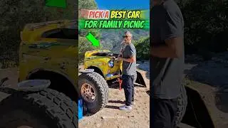 Pick a Best Car for Family Picnic 🚙🍖 #shots #automobile #car #picnic #family