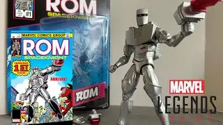Marvel Legends ROM the Spaceknight comic book series figure review