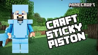 How to Craft Sticky Piston in Minecraft 2024?