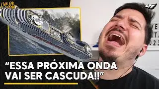 LUISINHO REAGE: 10 MAIORES ONDAS GIGANTES CONTRA NAVIOS EM ALTO MAR