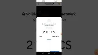 VIDEOS ON PARTICIPATING IN NODES STAKING ON tBTCs VALIDATOR