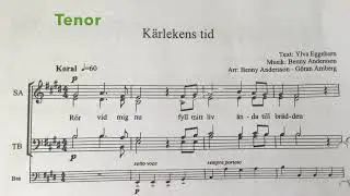 Tenor: Kärlekens tid