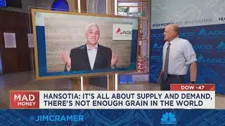 AGCO CEO says he expects grain shortage to last into next year