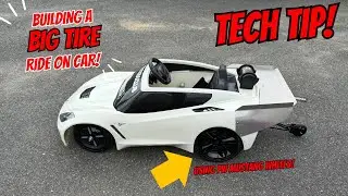 Installing Mustang Wheels on a C7 Corvette!