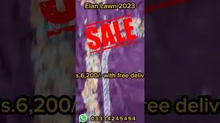 Elan Lawn Sale 2023 | AALIA 8B @gulloonascollection