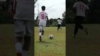 Perlawanan bola sepak yang sengit di antara Usman Empire Fc vs Artloft Fc (2-1) di SMK Tun Mutahir