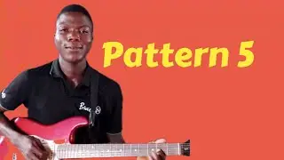 Sequences de gammes majeures à la guitare : Pattern 5