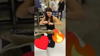 Hannah Barron - świetna zabawa, rozpieszczanie pań 🔥&hearts;️ #str&oacute;j #sukienka #fitness #fly #flyxo