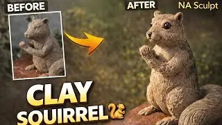 &ldquo;Clay Gilhari Sculpture 🐿️ | Amazing Handmade Squirrel🐿️ Art Step by Step!&rdquo; Full DIY Tutorial&rdquo; 🤔
