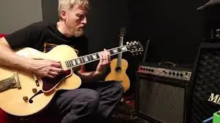 2014 Gibson Crimson Custom L-5 CC Demo