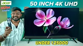 Acer Ultra I Series 50 inch Smart TV Unboxing & Review With Google TV 5.0 | Best Smart TV 2025