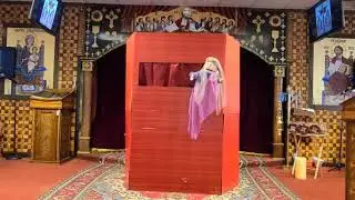 finding the cross puppet show
