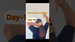 1 Minute French Bun | Clean Bridal Bun Without Padding | Day 16