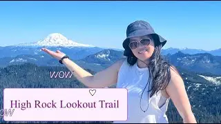 High Rock Lookout Trail #pnw #pnwtrails #pnwhikes #mountrainier #highrocklookout