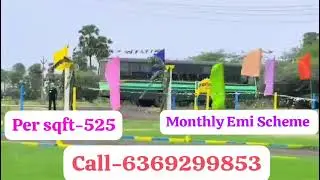 Onroad property Dtcp Approved plots/ 50/50/ free Registration contact Christina -6369299853