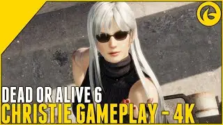 Dead or Alive 6 Gameplay | Christie Arcade Playthrough | PS4 Pro | 4K