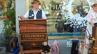 Kriminaltango - gespielt von Cyril Schulthess in Einsiedeln auf Walzen-Drehorgel von Martin Zumbach