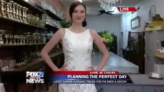 Summer Wedding Trends on FOX21 Morning News