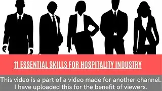 11 Essential Skills for Hospitality Industry (English)