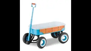 How to change replace remove install tube / tire on Schwinn Quadsteer Woody Wagon flat tires tubes