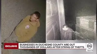 Businesses in Duchesne County are out thousands of dollars after string of thefts