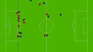 Defending free kicks from wide areas