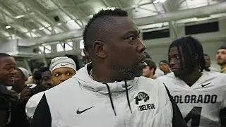 Coach Warren Sapp FPF (First Person Footage) at Colorado Buffaloes Football Practice