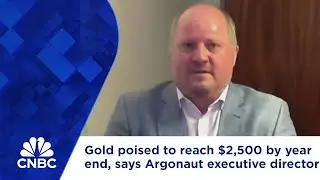 Gold is poised to reach $2,500 by year end, says Argonaut executive director