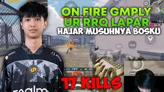 GAMEPLAY UR RRQ LAPAR ON FIRE 16 KILLS | PUBG MOBILE