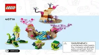 LEGO instructions - Miscellaneous - 40716 - Alien Planet Habitat