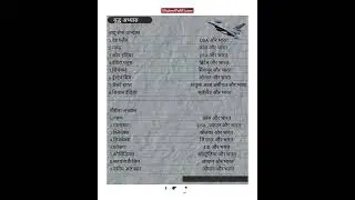 महत्वपूर्ण युद्धाभ्यास 2021 || Important Notes for#biharsi#bihardaroga#upsi#groupd&all exams#shorts