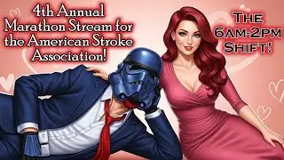 The 4th annual marathon stream for the American Stroke Association!  Part 2