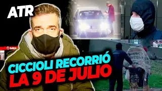 INFORME ATR: MART&Iacute;N CICCIOLI RECORRI&Oacute; LA 9 DE JULIO