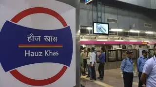 Delhi in CORONA| COVID-19 journey | Hauz Khas Metro Station to ESI Metro Station full Journey vlog