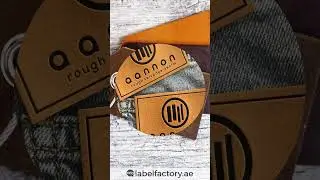 Custom leather labels and patches in UAE