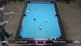EVAN SMELSER vs RYAN HAWKINS - SILVER STAR SALOON - TABLE 19 | EvoSports