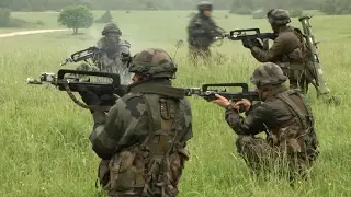 Multi National Forces in Heavy Combat Action Training - Offensive Operations