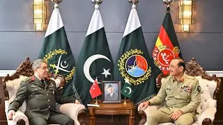 Turkish Army Chief calls on CDF Munir at GHQ