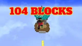 TNT Jump World Record on Hypixel Practice