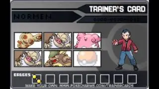 Hoenn Gym Leaders Trainer cards